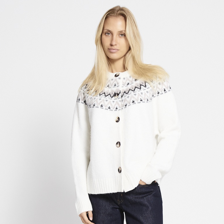 Strikket cardigan "Astrid"